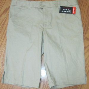 NWT Child's Size 16 French Toast Khaki Bermuda Shorts Style SH9061 G